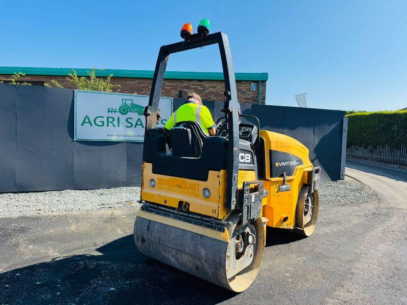 JCB VMT380-130 TANDEM ROLLER*YEAR 2015*VIDEO*