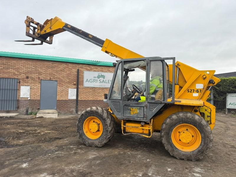 JCB 527-67 TELEHANDLER*C/W PALLET TINES*VIDEO*