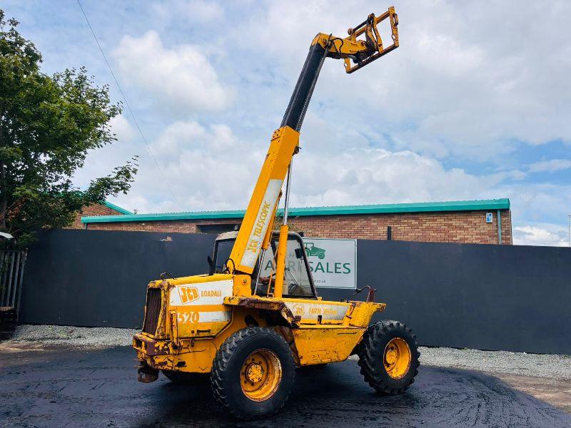 JCB 520 TELEHANDLER*AG SPEC*READING 3111 HOURS*VIDEO*