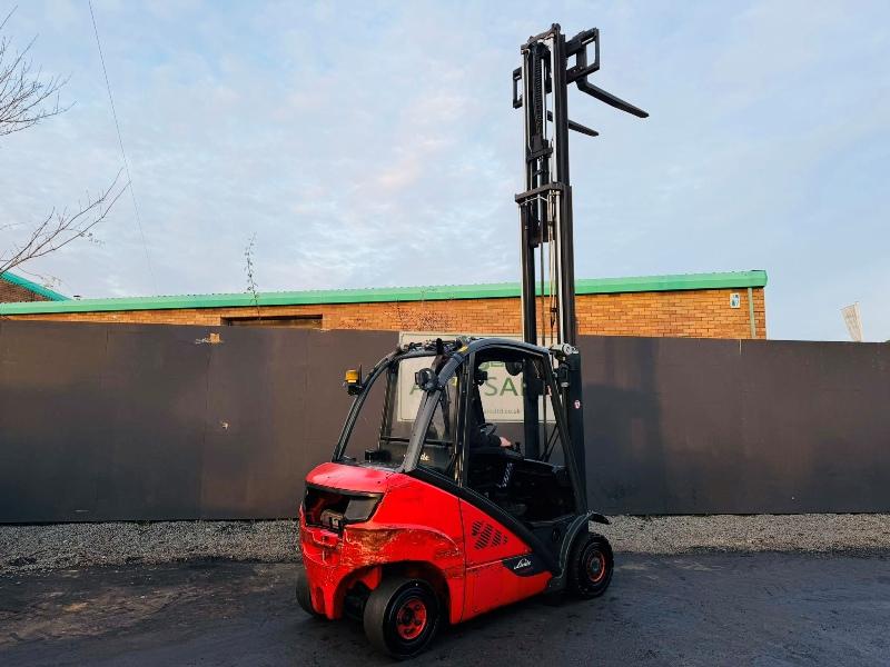 LINDE H25D-02 FORKLIFT*YEAR 2015*C/W PALLET TINES*VIDEO*