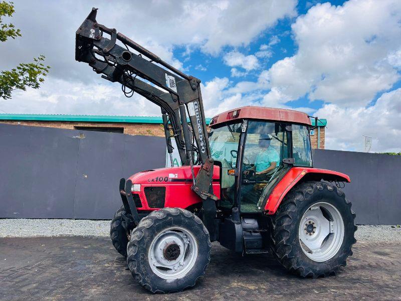 CASE CX100 TRACTOR*C/W QUICKIE 540 FRONT LOADER*VIDEO*