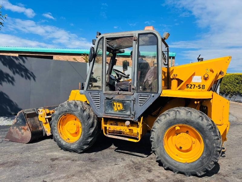 JCB 527-58 TELEHANDLER *C/W BUCKET*AG SPEC*VIDEO*