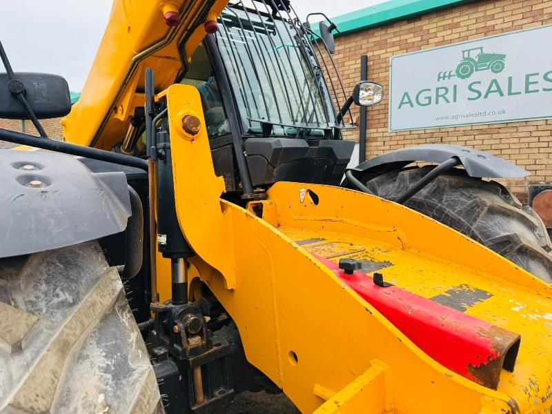 JCB 540-140 HI VIZ 4WD TELEHANDLER*C/W PALLET TINES*YEAR 2017*VIDEO*
