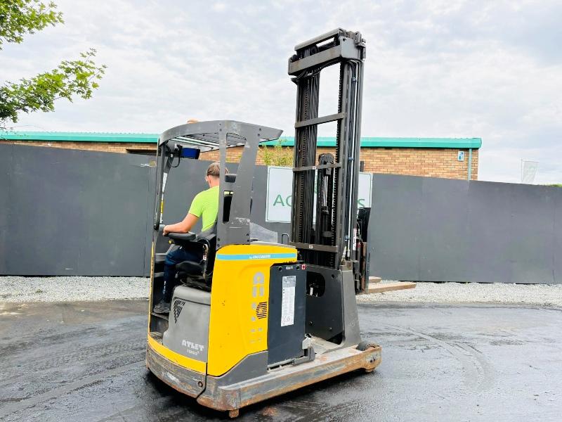 ATLET TERGO COUNTER BALANCE FORKLIFT*C/W FORK POSITIONER*YEAR 2014*VIDEO*