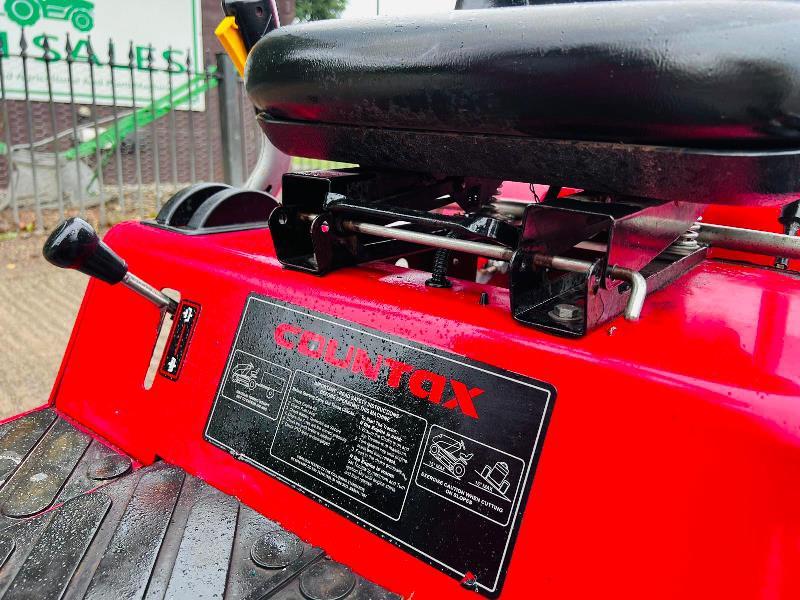 COUNTAX 330 RIDE ON MOWER *YEAR 2009* C/W COLLECTION BOX & HONDA ENGINE 