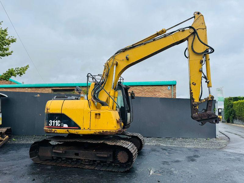 CATERPILLAR 311C TRACKED EXCAVATOR*C/W QUICK HITCH*VIDEO*