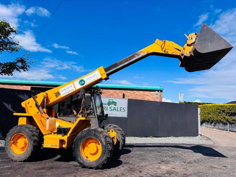 JCB 527-58 TELEHANDLER *C/W BUCKET*AG SPEC*VIDEO*