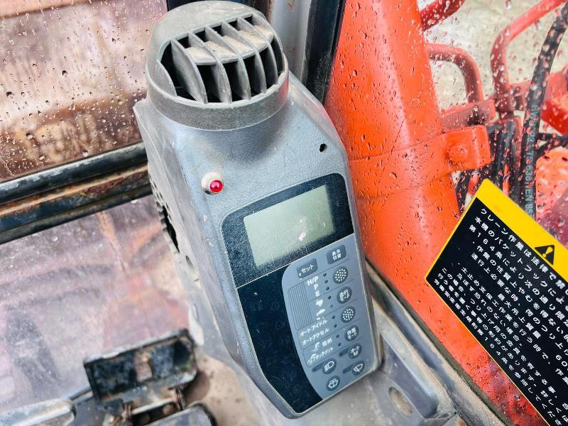 HITACHI ZAXIS 135UR TRACKED EXCAVATOR C/W FRONT BLADE *VIDEO*