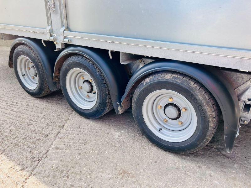 IFOR WILLIAMS TRI-AXLE DROP SIDE TRAILER * YEAR 2022 * C/W LED LIGHTS *VIDEO*