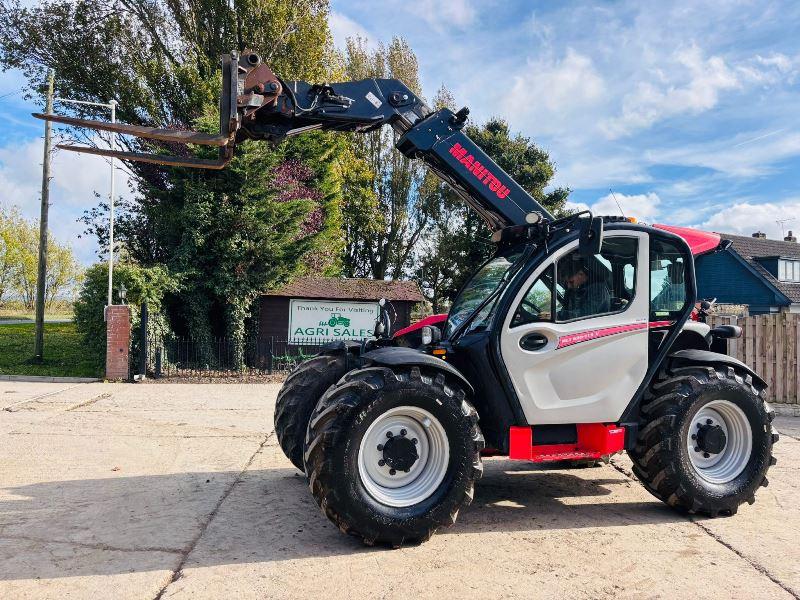 MANITOU MLT 630 115V TELEHANDLER*AG SPEC *C/W PALLET TINES*YEAR 2021*VIDEO*