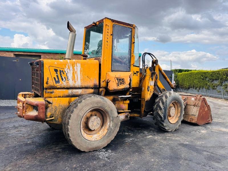 JCB 411 B LOADING SHOVEL*C/W BUCKET*VIDEO*