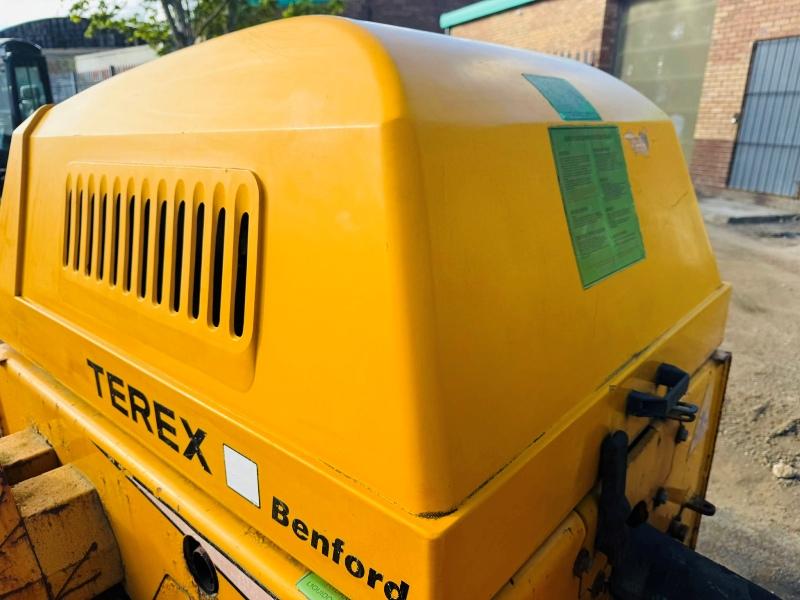 TEREX BENFORD TV1200D DOUBLE DRUM ROLLER*C/W VIBRATE*VIDEO*
