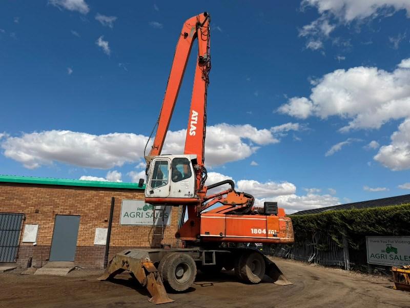 ATLAS 1804 HRC SCRAP HANDLER*C/W MAGNET GEAR*VIDEO*