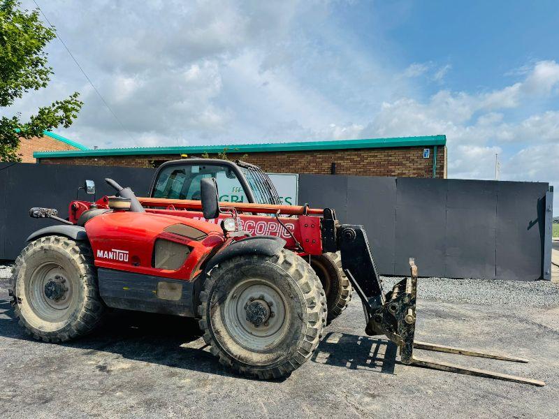 MANITOU MT932 4WD TELEHANDLER *C/W PALLET TINES*VIDEO*