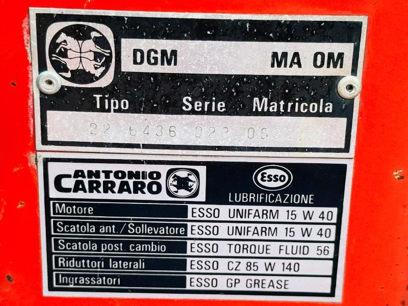 ANTONIO CARRARO 5500 REVERSE DRIVE TRACTOR*C/W REAR LINKAGE*VIDEO*