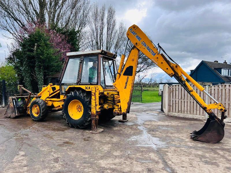 JCB 3CX PROJECT 7 4WD BACKHOE DIGGER C/W EXTENDING DIG *VIDEO*