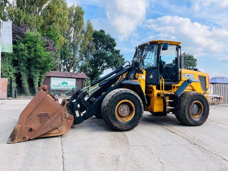 JCB 436 WASTE MASTER LOADING SHOVEL *YEAR 2011* C/W TOE TIP BUCKET *VIDEO*