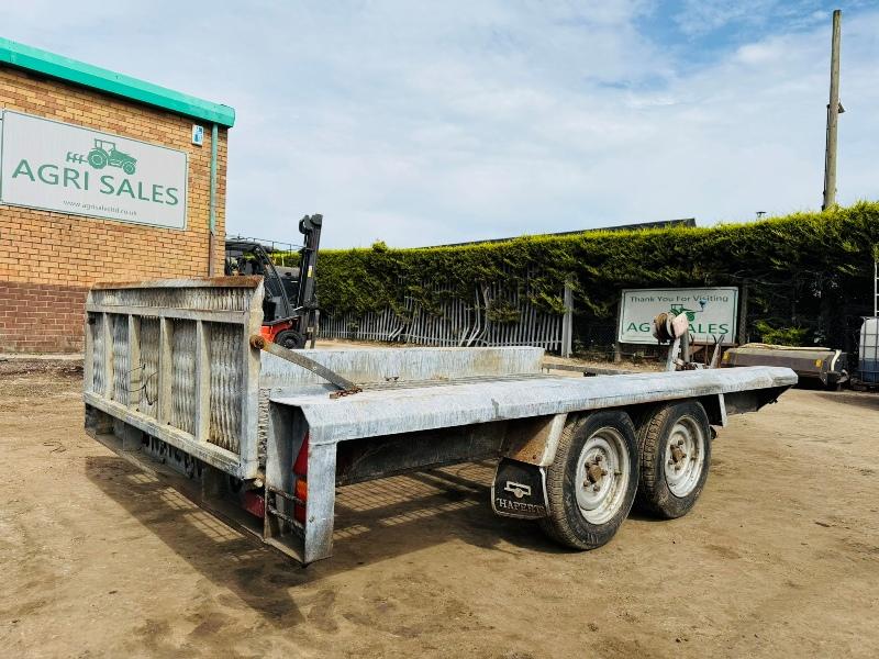 DOUBLE AXLE TILTING BED TRAILER*VIDEO*
