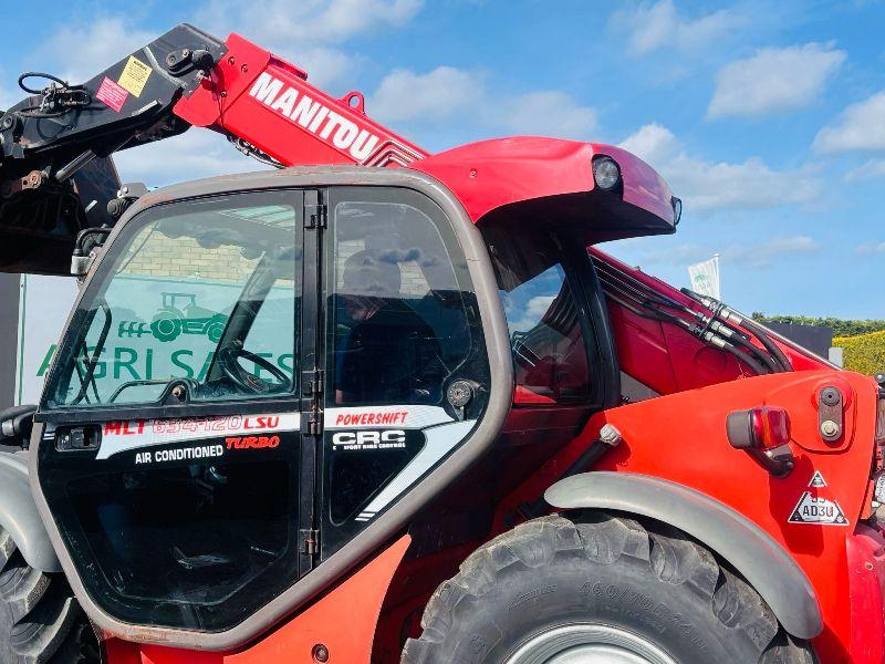 MANITOU MLT 634 120 LSU PS *C/W BUCKET* AG SPEC* YEAR 2011*VIDEO*