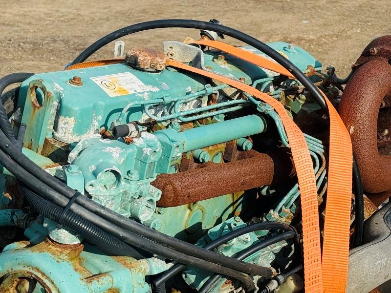 6 CYLINDER VOLVO TRUCK ENGINE*C/W TURBO*VIDEO*