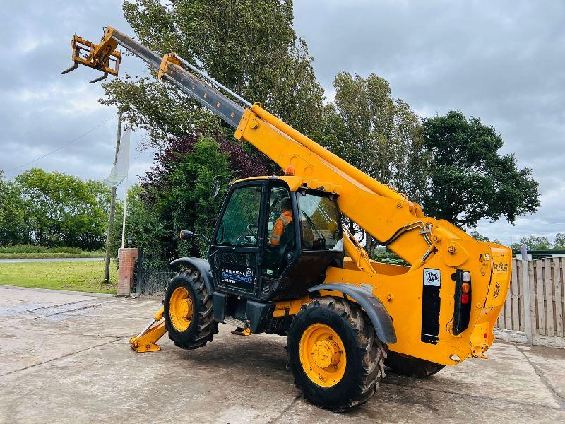JCB 535-125 4WD TELEHANDLER * 12 METER REACH, 3723 HOURS * C/W PALLET TINES *VIDEO*