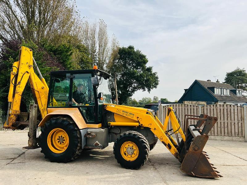 FERMEC 750 4WD BACKHOE DIGGER C/W EXTENDING DIG *VIDEO*