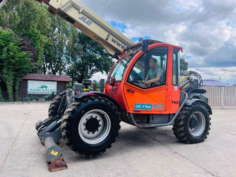 JLG 4013 4WD TELEHANDLER *13 METER REACH, 5961 HOURS* C/W PALLET TINES *VIDEO*