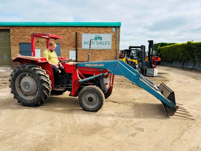 MASSEY FERGUSON 135 MULTI POWER*C/W LOADER*VIDEO*