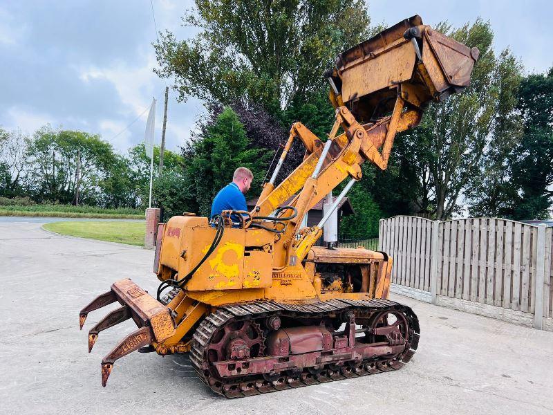 INTERNATIONAL BTD6 DROTT C/W REAR RIPPER & THREE IN ONE BUCKET *VIDEO*