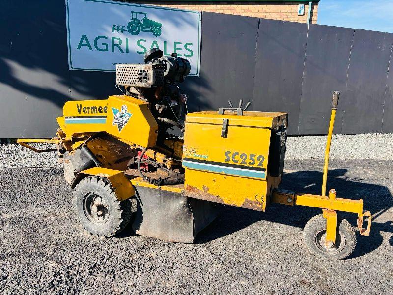 VERMEER SC252 PETROL STUMP GRINDER*HONDA ENGINE*