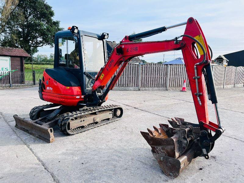 KUBOTA KX71-3 EXCAVATOR *YEAR 2014, 4211 HOURS, ONE OWNER FROM NEW*VIDEO*