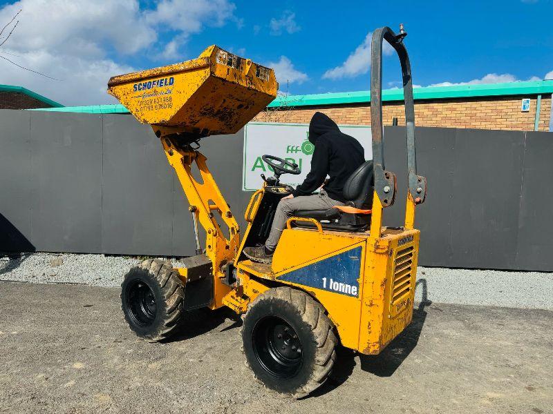 THWAITES 1 TONNE HIGH TIP DUMPER *C/W YANMAR ENGINE*