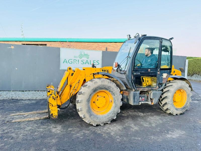 JCB 530-70 SUPER TELEHANDLER*C/W JOYSTICK CONTROL & PICK UP HITCH*VIDEO*