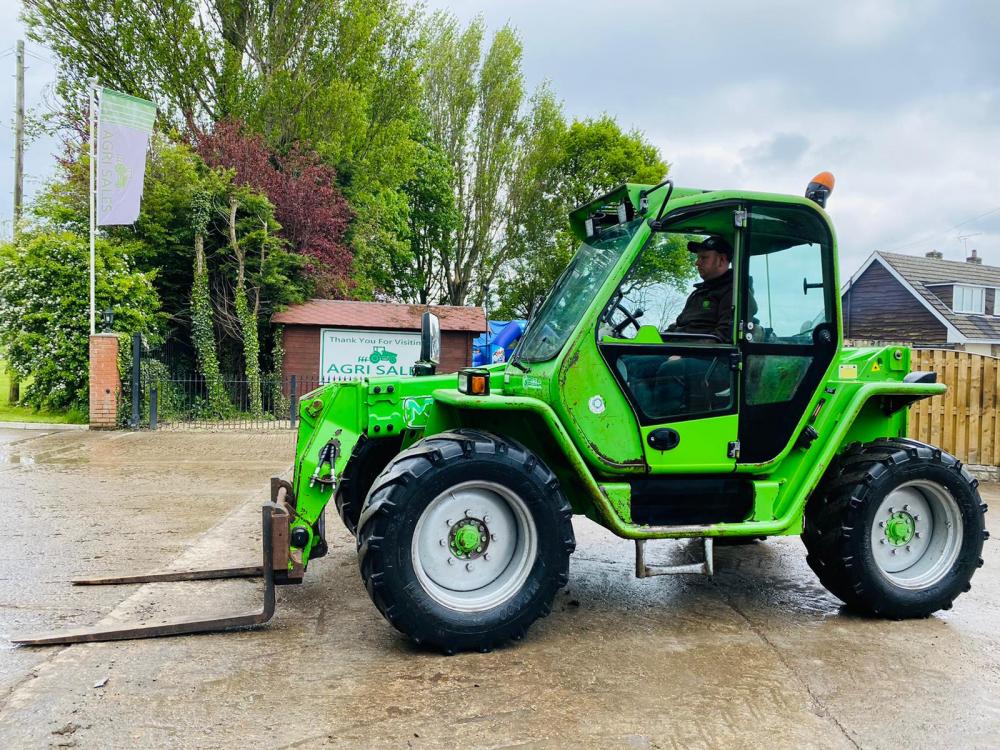 MERLO P40.7 TURBO TELEHANDLER * AGSPEC , 7 METER REACH * C/W PUH * SEE