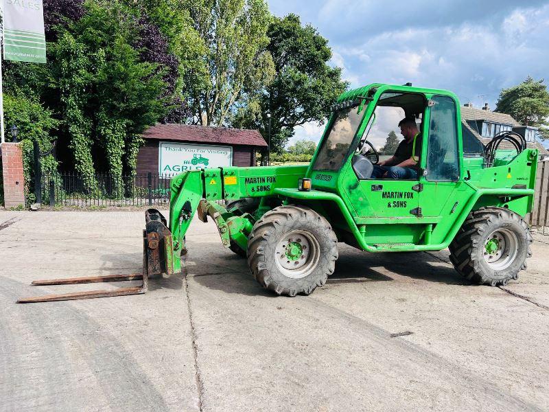 MERLO P35.13K 4WD TELEHANDLER * 13 METER REACH * C/W PALLET TINES *VIDEO*
