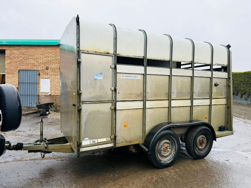 IFOR WILLIAMS CATTLEBOX TRAILER*C/W PARTITION*VIDEO*