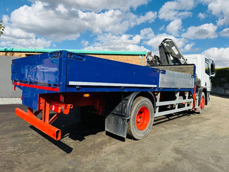 DAF 4X2 18 TONNE DROPSIDE LORRY*C/W HIAB XF 122/CL*VIDEO*