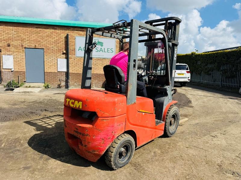TCM FD25T6 FORKLIFT*C/W ISUZU ENGINE*VIDEO*