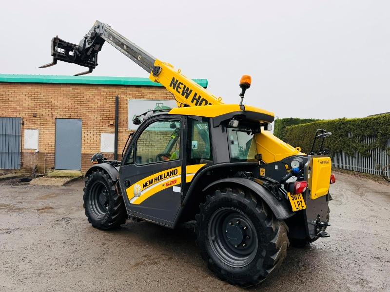 NEW HOLLAND TH6.28 TELEHANDLER*YEAR 2021*C/W PALLET TINES*VIDEO*