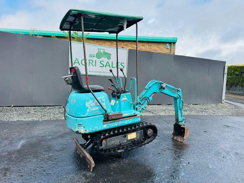 IHI IS-4GX3 TRACKED EXCAVATOR WITH CANOPY*C/W BUCKET*VIDEO*