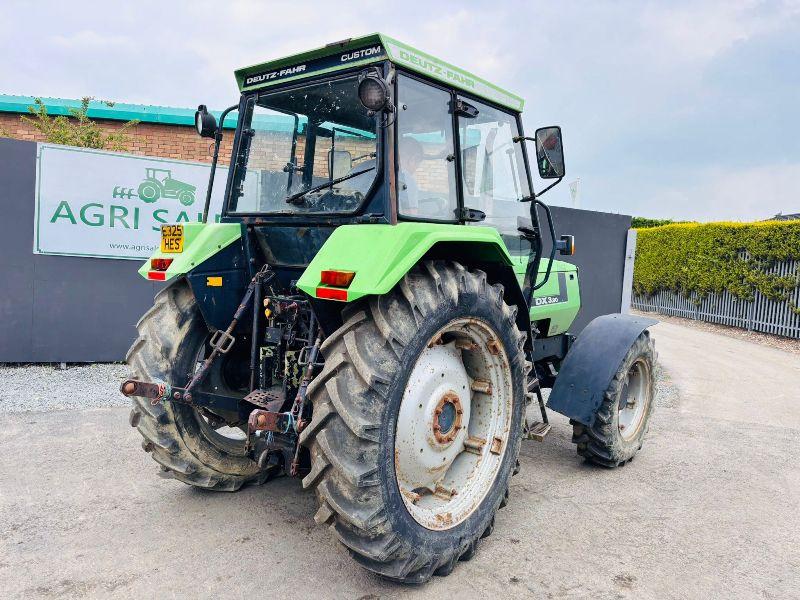 DEUTZ FAHR DX 3.90 4WD TRACTOR *C/W FRONT WEIGHTS*VIDEO*