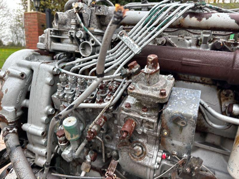 VOLVO TURBO 6 CYLINDER ENGINE & GEAR BOX *VIDEO*
