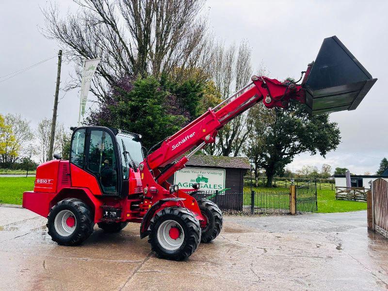 SCHAFFER 9510T 4WD TELEHANDLER *YEAR 2013* C/W BRAND NEW BUCKET *VIDEO*