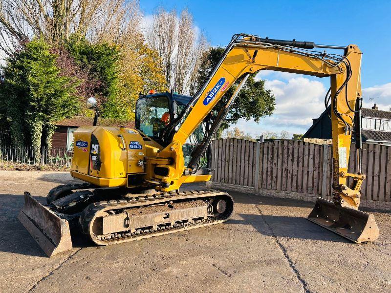 CATERPILLAR 308E2CR EXCAVATOR *YEAR 2014* C/W QUICK HITCH *VIDEO*