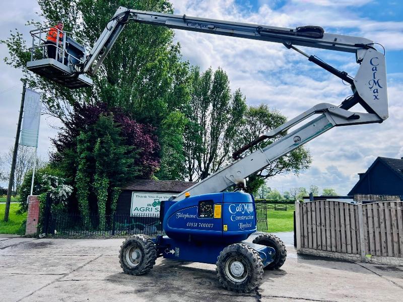 JLG 600AJ AIREL PLATFORM * 60FT REACH * C/W TELESCOPIC BOOM *VIDEO*