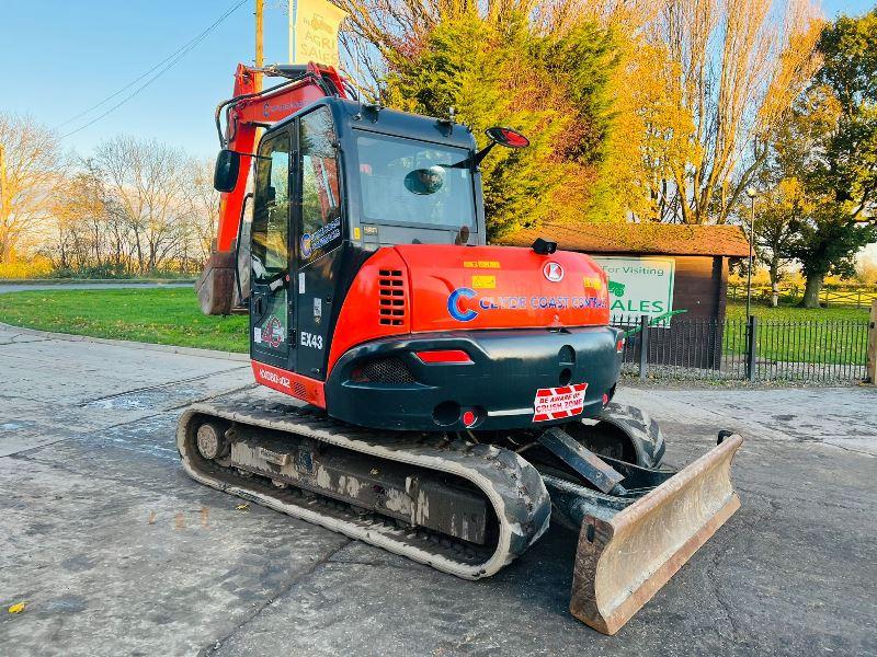 KUBOTA KX080-4A2 *YEAR 2020, 3022 HOURS* EXCAVATOR* C/W BUCKETS *VIDEO*