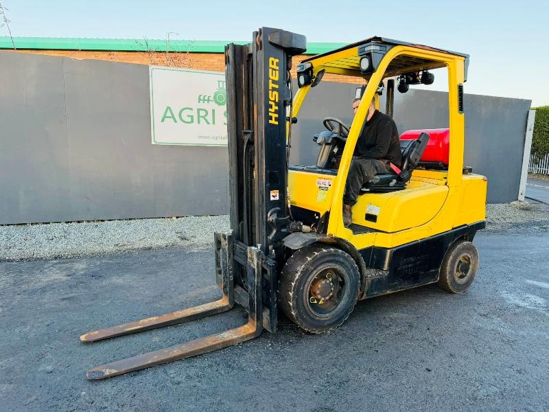 HYSTER H3.0FT CONTAINER SPEC FORKLIFT*C/W PALLET TINES*YEAR 2017*VIDEO*