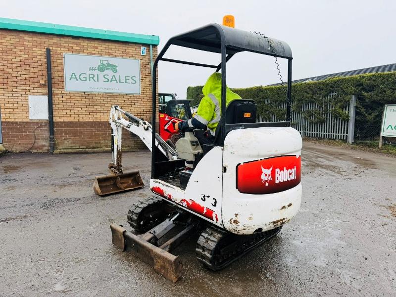 BOBCAT 319 MINI EXCAVATOR*C/W EXPANDING TRACKS*VIDEO*