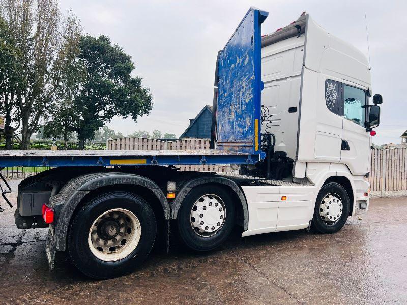 SDC 45 FOOT TRI-AXLE CONSTRUCTION SPEC FLAT BED TRAILER *IN TEST* VIDEO *