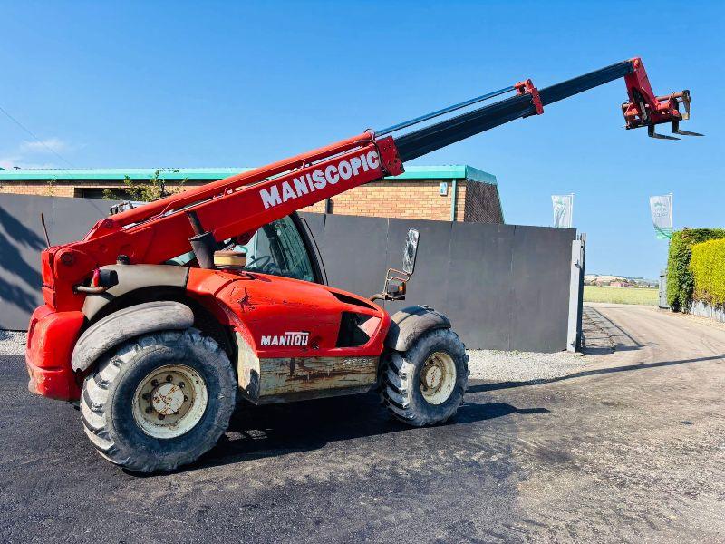 MANITOU MT 932 TELEHANDLER*C/W PALLET TINES*5197 HOURS*VIDEO*